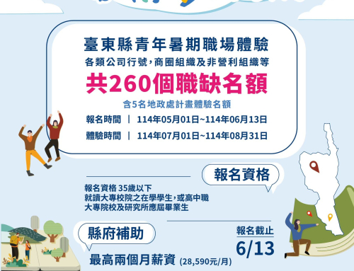 青年東FUN 職得多YOUNG – 青年Try一夏，260個青年好職，等你來體驗